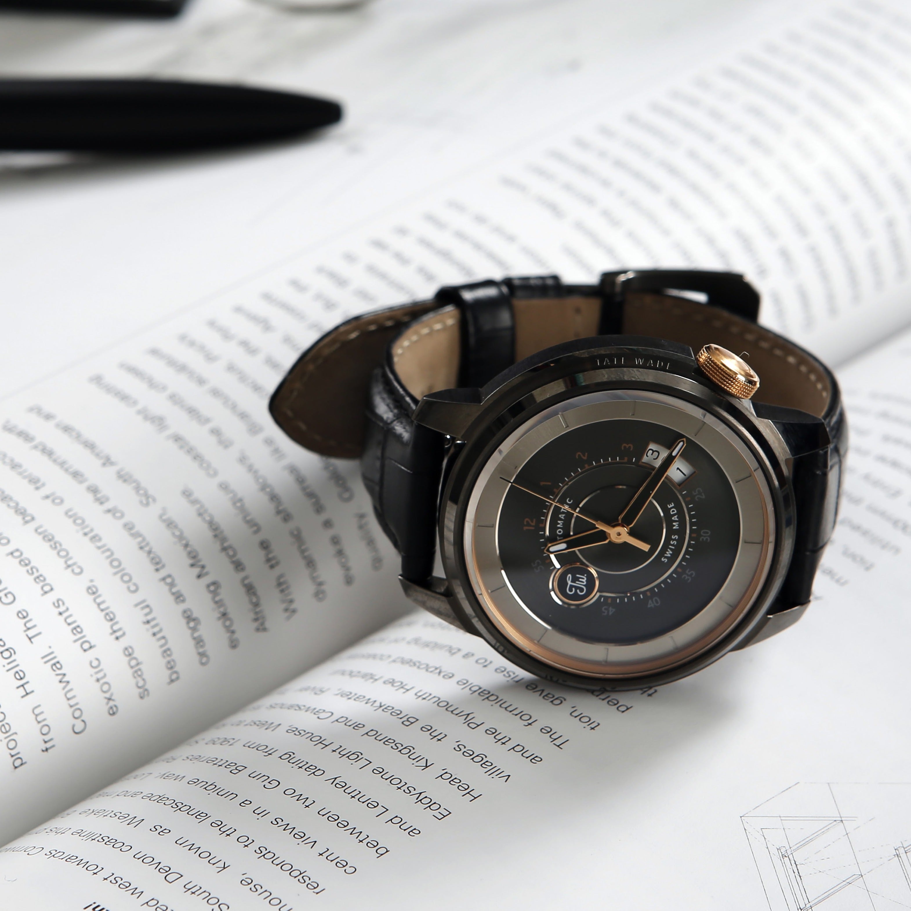 BOKEH COLLECTION - GUN METAL PVD EDITION