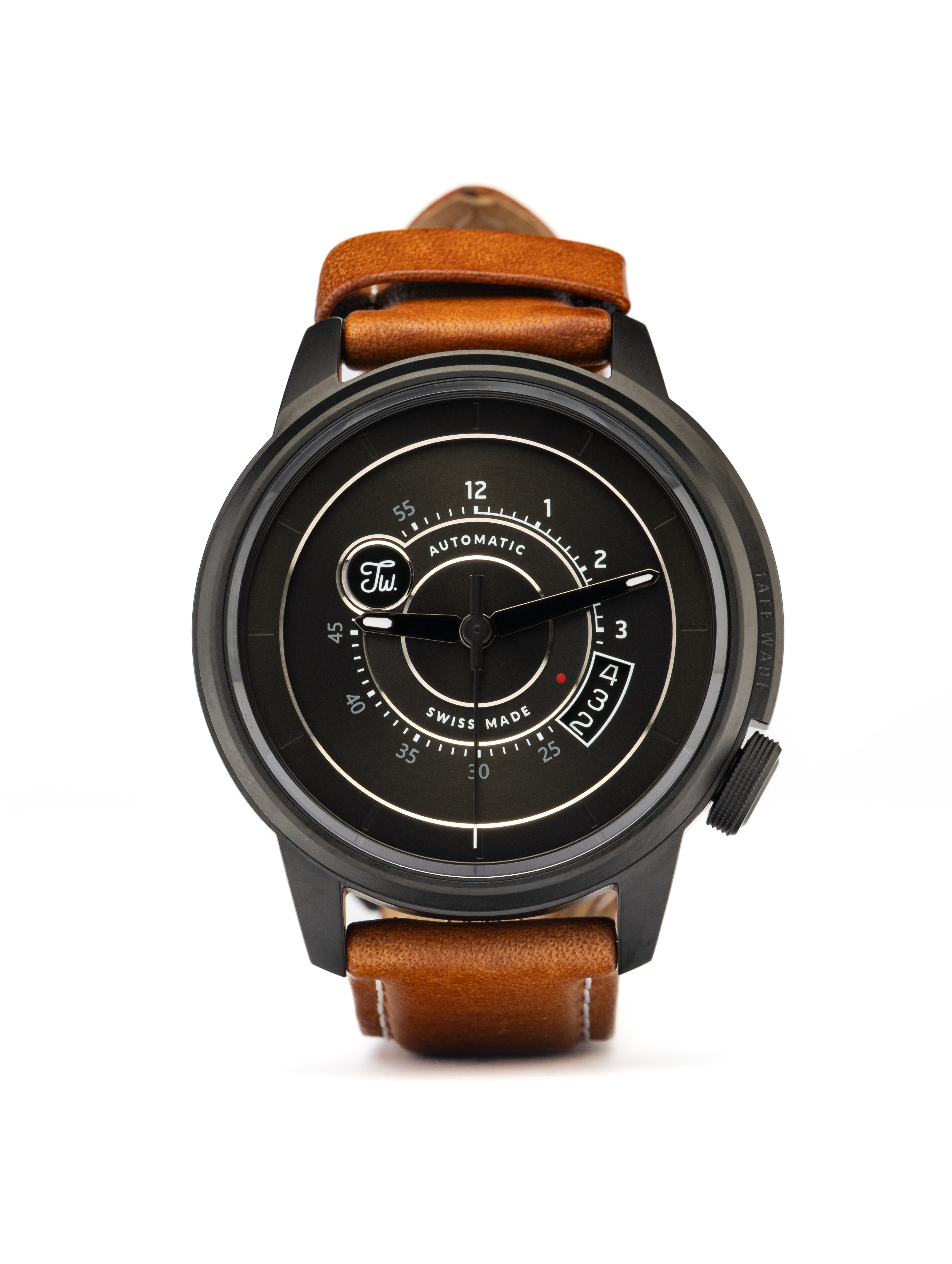 Tate Wade Black PVD Watch