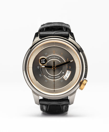 Tate Wade Gun Metal PVD Watch