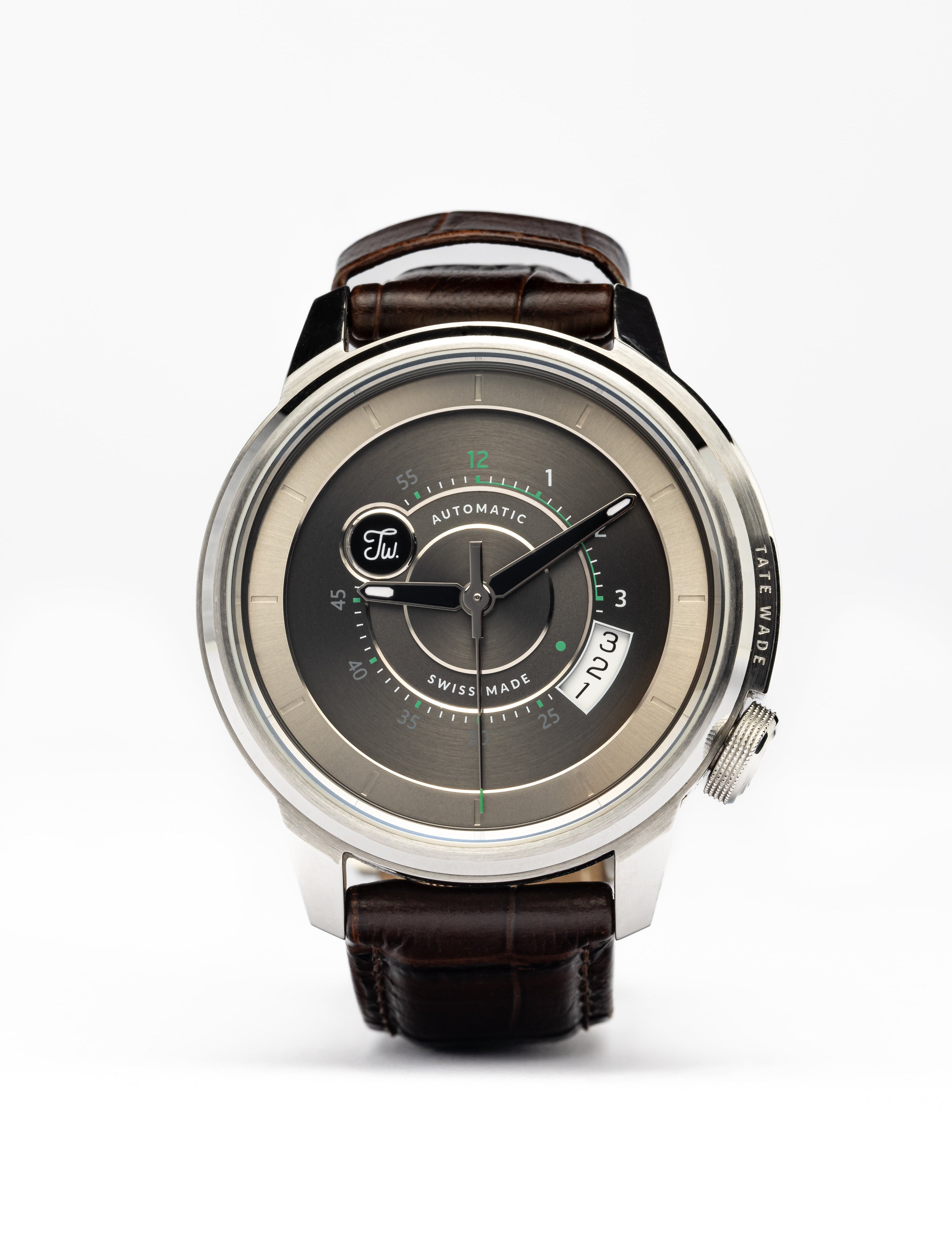 Tate Wade Stainless Steel Watch